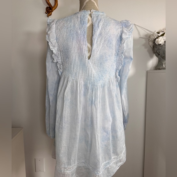 Amazing Wilfred blue La bohème dress with peek a boo back detail - Picture 4 of 9